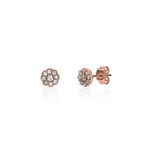Mini-Daisy Rose Stud Earring