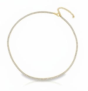 Tennis 2.0mm Choker Necklace
