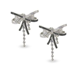 Bandeau Silver Earring