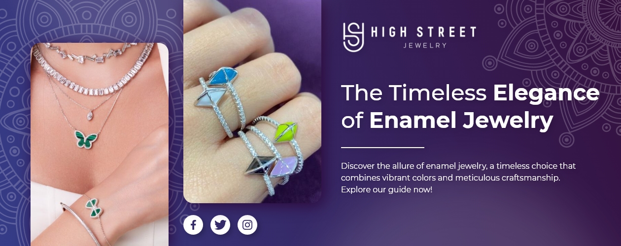 Enamel Jewelry - Timeless Elegance