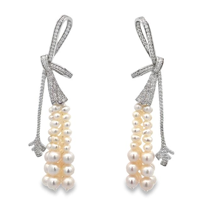 Freshwater Pearls Drop Earrings