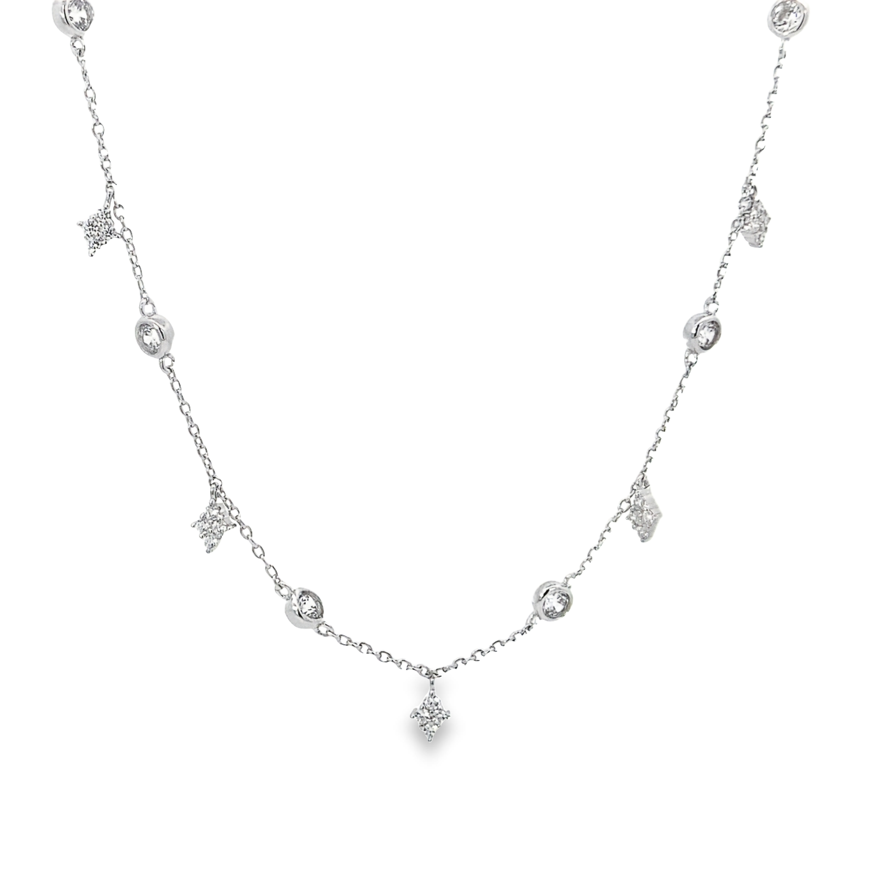 Polar Charms Silver Necklace