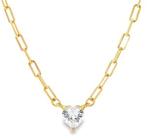 Heart On Chain Necklace