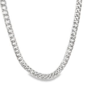 Chain on Mesh Necklace