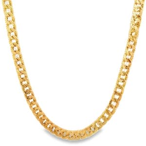 Chain on Mesh Necklace