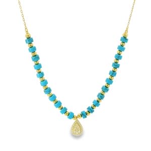 Carribean Glow Yellow Necklace