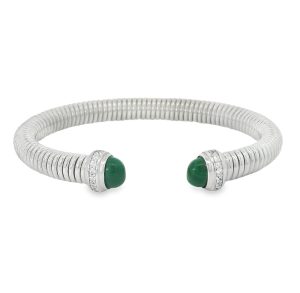 Vogue Cuff Bangle (Malachite)