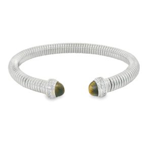 Vogue Cuff Bangle (Tiger Eye)