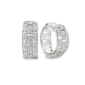 Prestige Link Silver Earrings