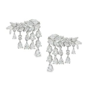 Vivid Radiance with cuff Earrings