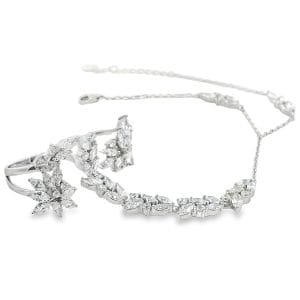 Sequel Silver Hand-Bracelet