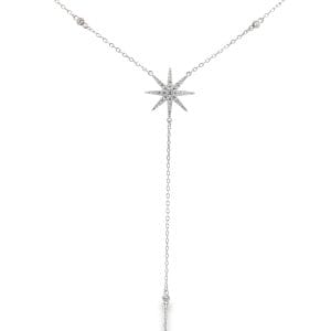 Starburst Silver Necklace