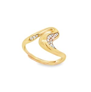 Serena Curve Yellow Ring