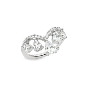 Dewdrop Silver Ring