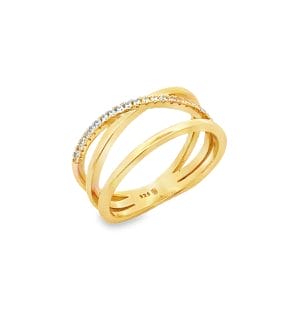 Evermore Twist Yellow Ring