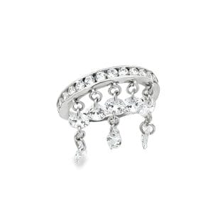 Aurora Drop Pinky Ring