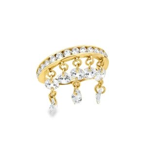 Aurora Drop Pinky Ring