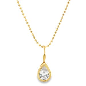 Aurielle Drop Yellow Necklace (45cm)