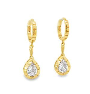 Aurielle Drop Yellow Earrings