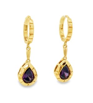 Aurielle Drop Yellow Earrings