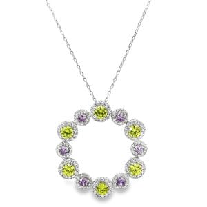 Aurora Halo Necklace