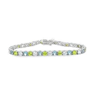 Tennis Silver Bracelet (4.0mm)