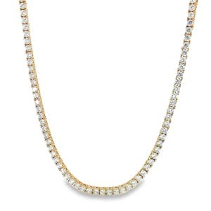 Tennis 3.0mm Yellow Necklace
