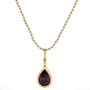 Aurielle Drop Yellow Necklace (45cm)
