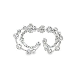 Stellar Silver Stud Earrings