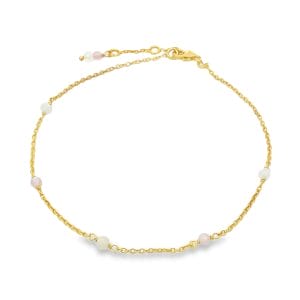 Capri Glow Yellow Anklet