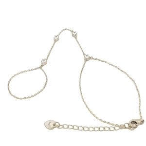 Pear Glow Hand Chain Bracelet