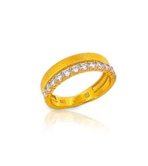 Lumière Band Yellow Ring
