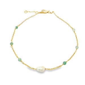 Amalfi Glow Yellow Anklet
