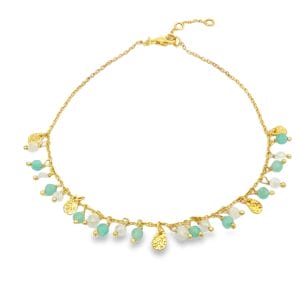 Coastal Glow Yellow Anklet